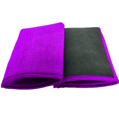 Car cleaning tools — grinding cloth 5-inch 6-inch mud grinding - striped-purple-mud-gloves