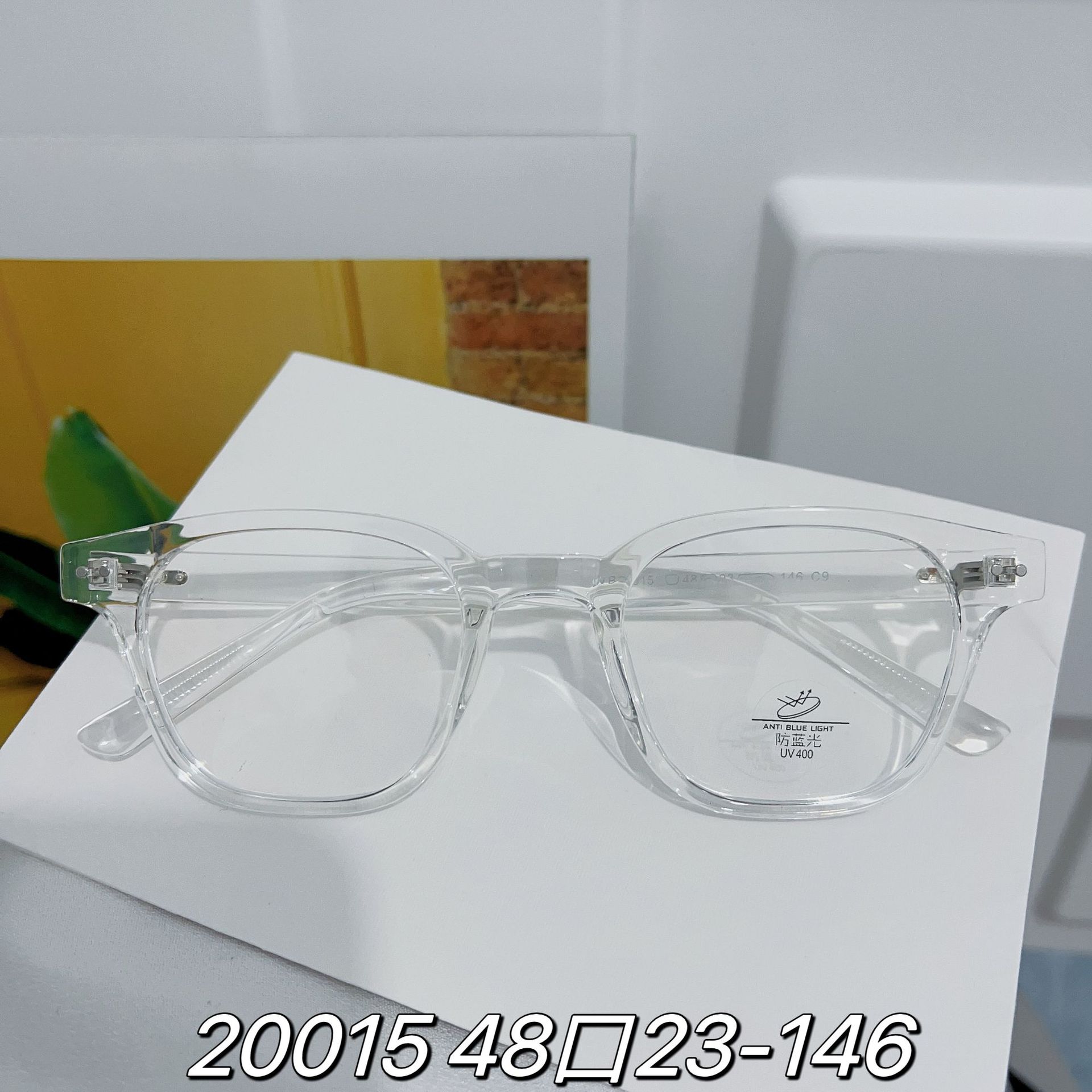 Nueva caja TR90 en línea Celebrity ins Pequeño Libro Rojo mismo marco de las gafas puede coincidir con la miopía tendencia moda al por mayor llano cara