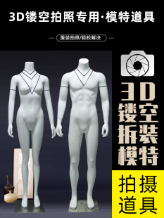 3D�U�������Ů���b��ȫ��ģ��չʾ������Քz���������w��������