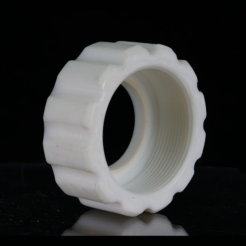 JCK自动喷砂机配件吉川V型喷砂枪头碳化硼喷嘴聚胺脂胶套锁紧螺母