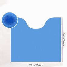 现货速发 无纺布一次性吸水防滑马桶垫 防滑U型卫生马捅脚垫地垫C