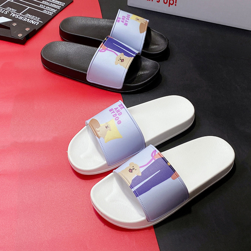 Non-Slip Soft-Soled Bathroom Slippers for Women, Summer Large Size Bathing Slippers for Women, Home Slippers for Women, Men's Wholesale Slippers