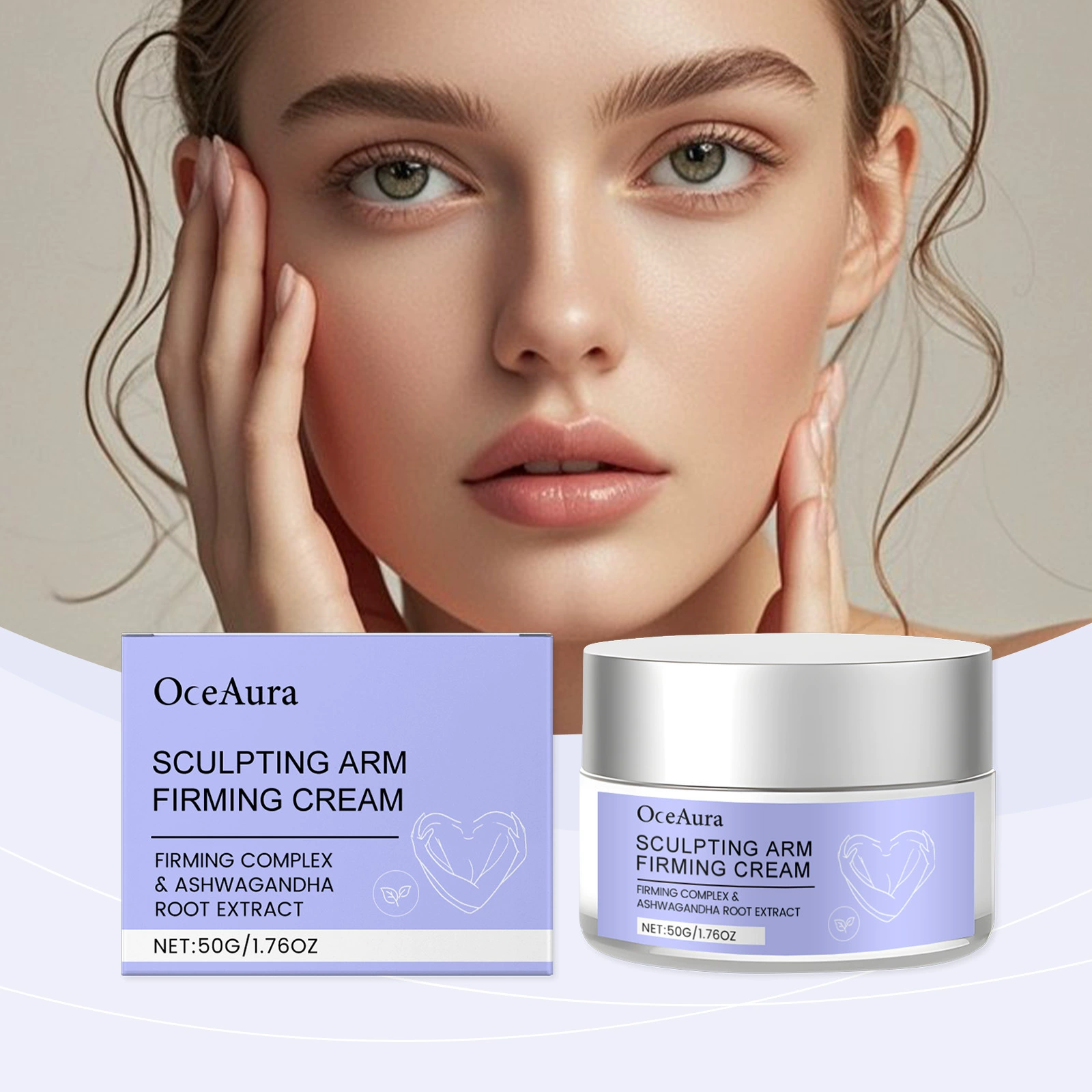 OCEAURA Увлажняющий увлажняющий крем питает кожу, омолаживает, увлажняет, увлажняет кожу лица, увлажняющий крем для ухода