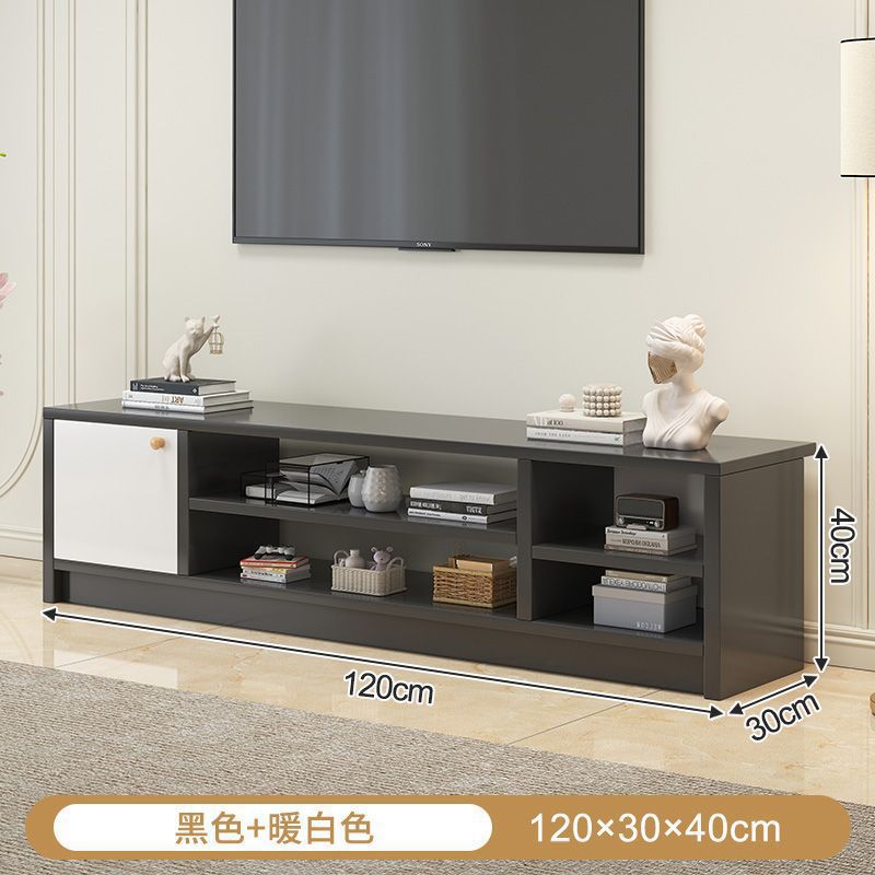 Gabinete de televisión nórdico pequeño tipo de casa sala de estar ligera lujoso moderno simple gabinete de piso de alquiler de casa puede retráctil gabinete de televisión