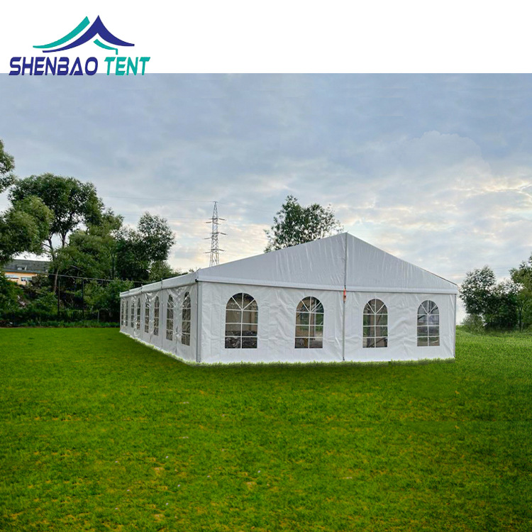 铝合金帐篷厂家供应人字顶欧式帐篷  户外遮阳防雨庆典婚礼篷房