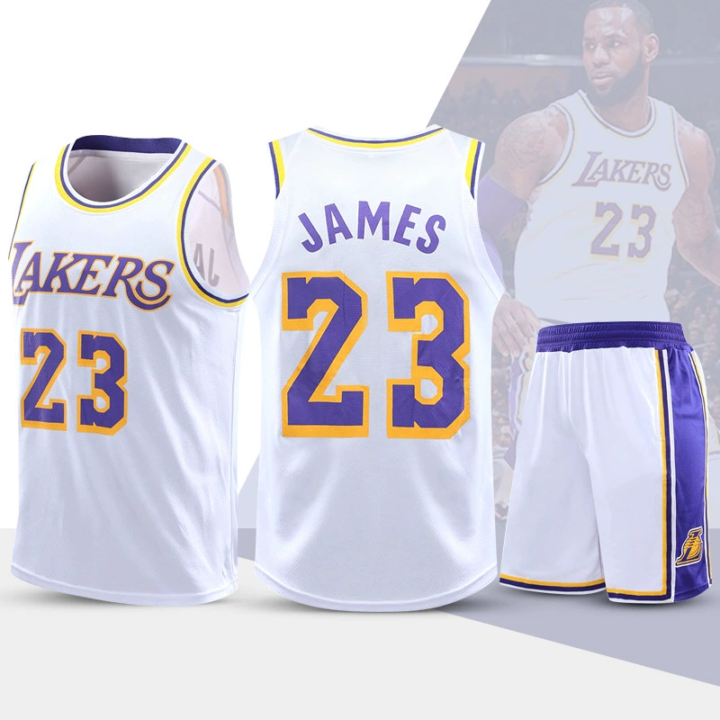 Детский комплект спортивной одежды для баскетбола Kobe No. 24 James 23 майка-корсет Джерси Уокер Дюрант Детский набор одежды баскетбол Men and Women Seal