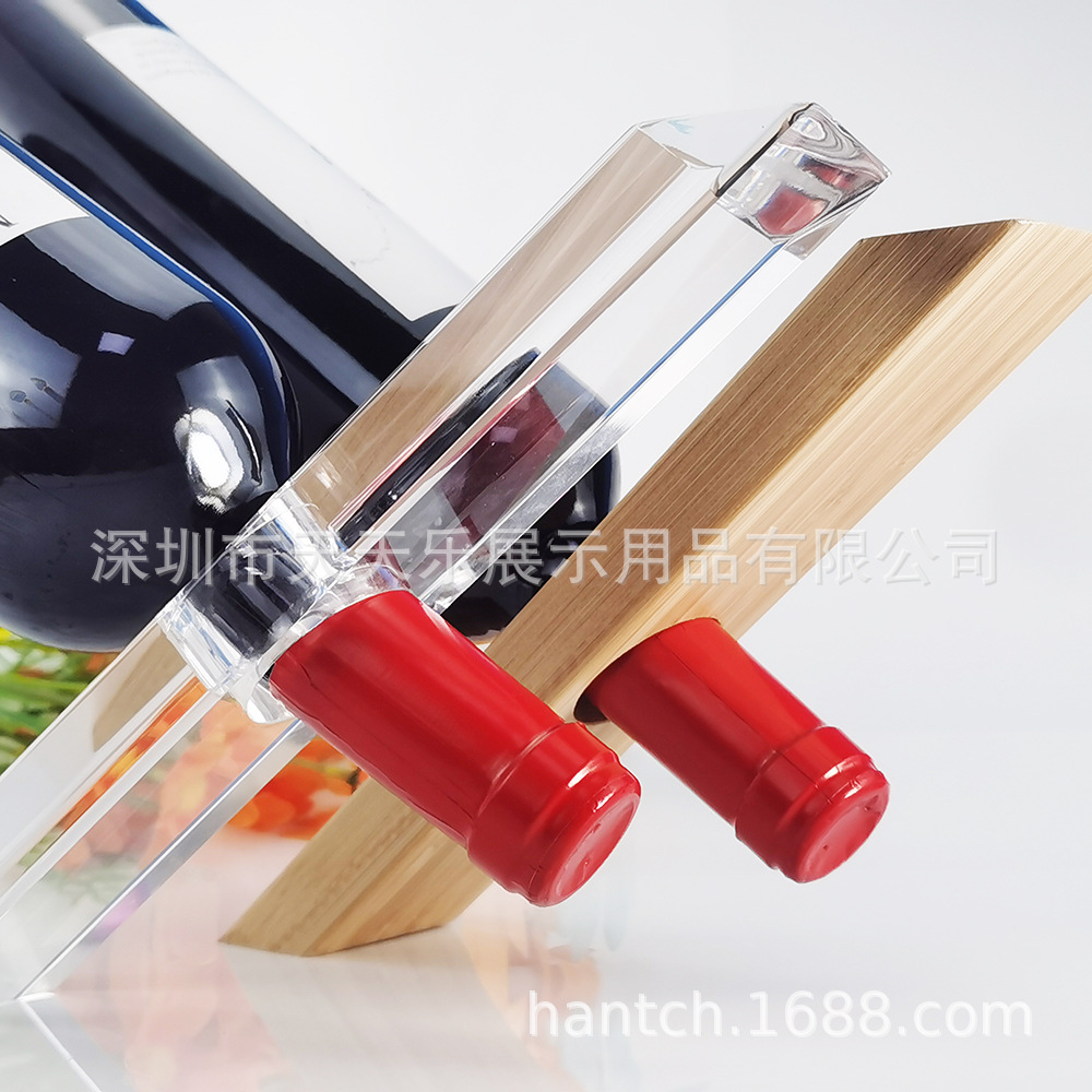 深圳创意红酒架倒放架日式红酒架酒瓶支架红酒摆件魔术红酒摆件