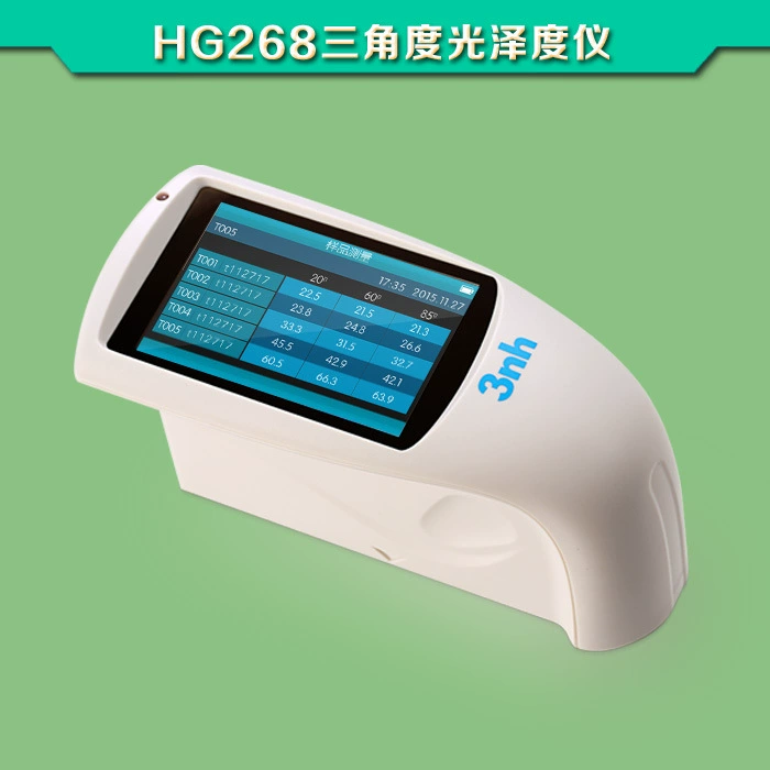 HG268 треугольник Глянец метр 3NH Sanenchi блеск измерительный прибор Краска Металл Мрамор Глянец метр