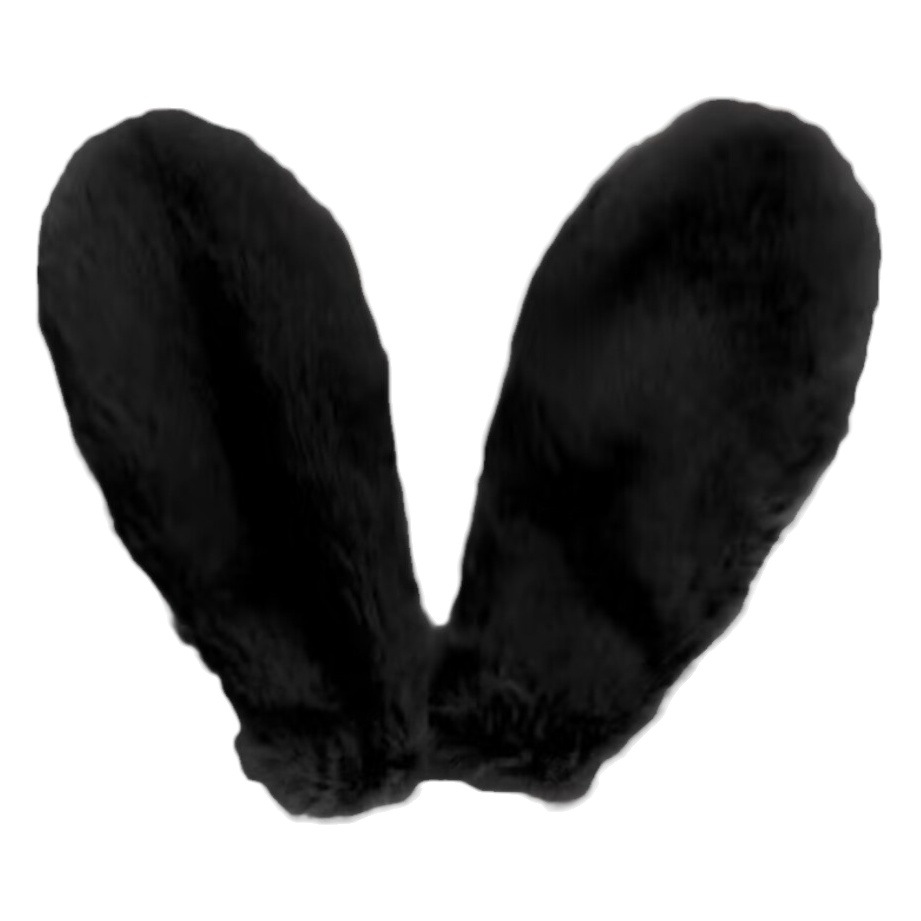 Orejas de conejo de peluche de doble cara DIY accesorios para el cabello horquilla productos semiacabados embalaje de flores Orejas de conejo Accesorios Al Por Mayor