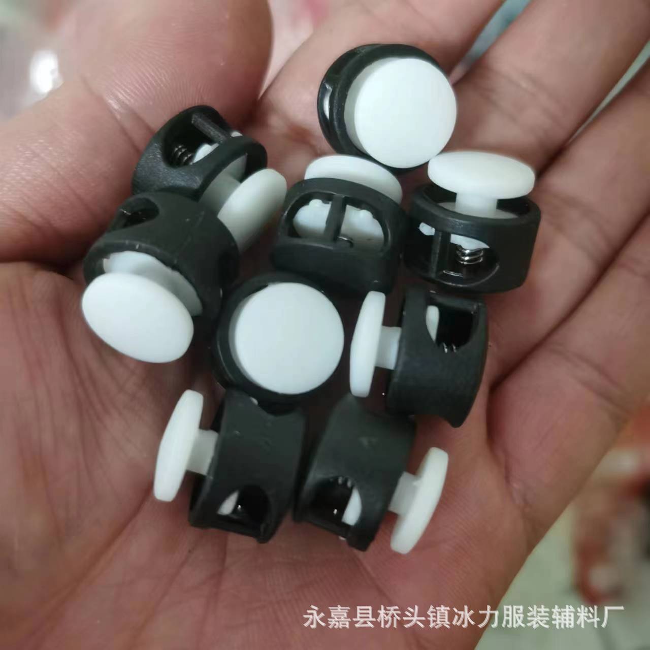 En stock pan hebilla de primavera hebilla de cordones sin corbata para niños hebilla de Nariz de cerdo ropa cordón suéter dobladillo hebilla elástica