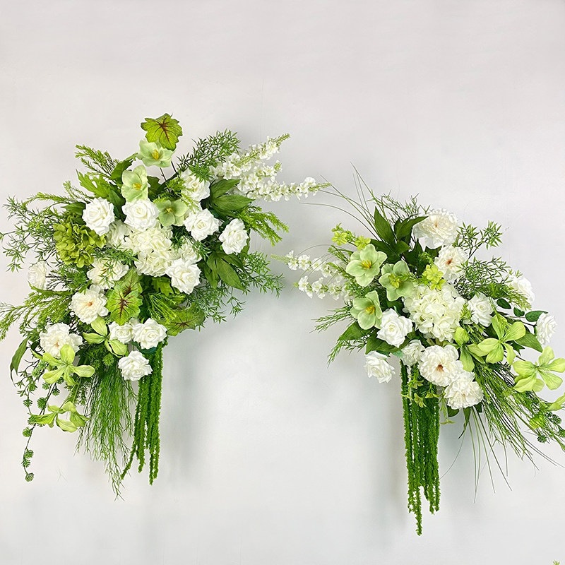 Flor de boda flor de diseño de ventana de diseño de paisaje de escenario de boda flor de moda flor de imitación de jardín de Monet
