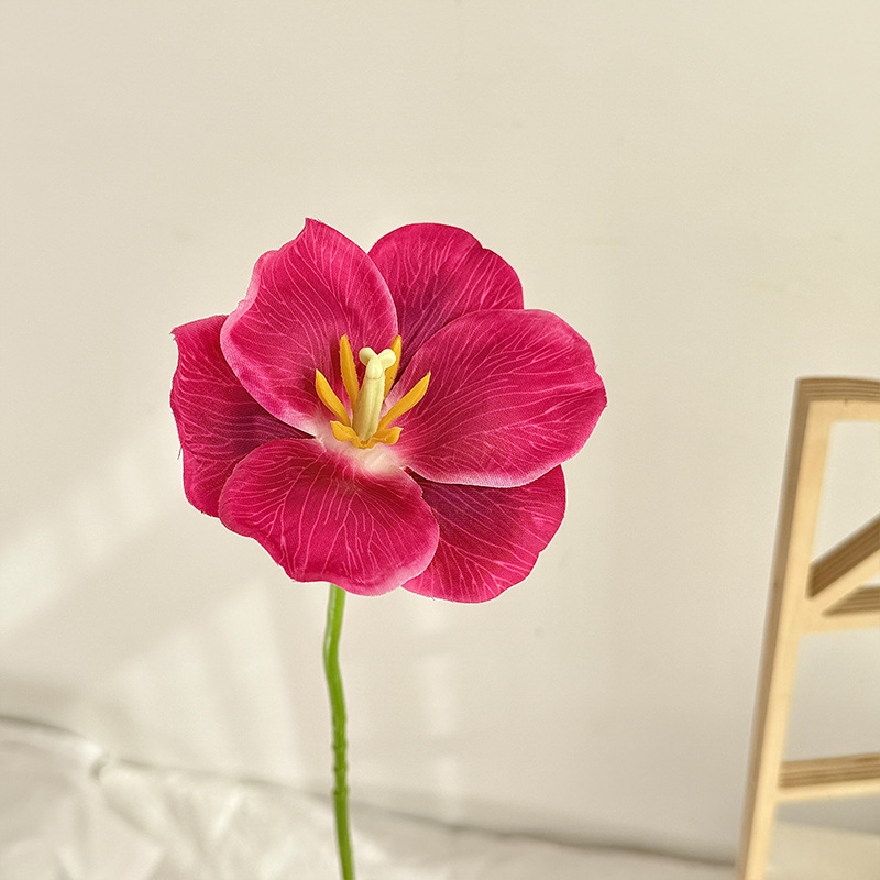 Inswind floreciente Tulipanes color Monae flores simuladas flor de mesa de comedor ramo ornamentos floral decoración floral flores falsas flores