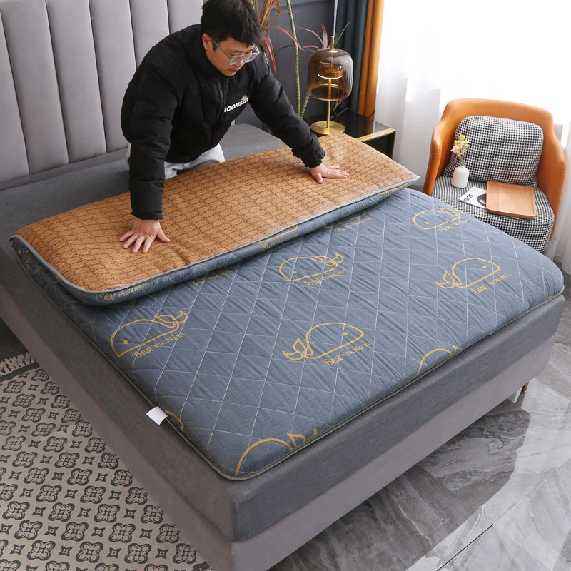 Winter mattress for elementary school students, folding duvet for home use, bedding, wholesale