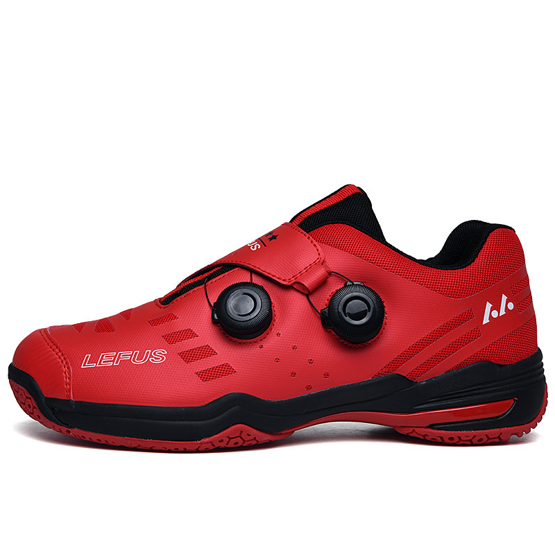 LEFUS badminton shoes men's and women's same rotating button table tennis training sneaker tennis shoes LEFUS badminton shoes men's and women's same rotating button table tennis training sneaker tennis shoes