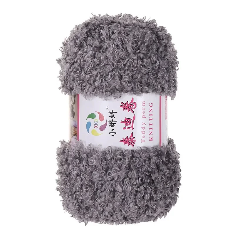 Кати Teddy Rolling Wool Warbur twisted basket Teddy dog special line Korean blog lord three DIY handmade hook needles