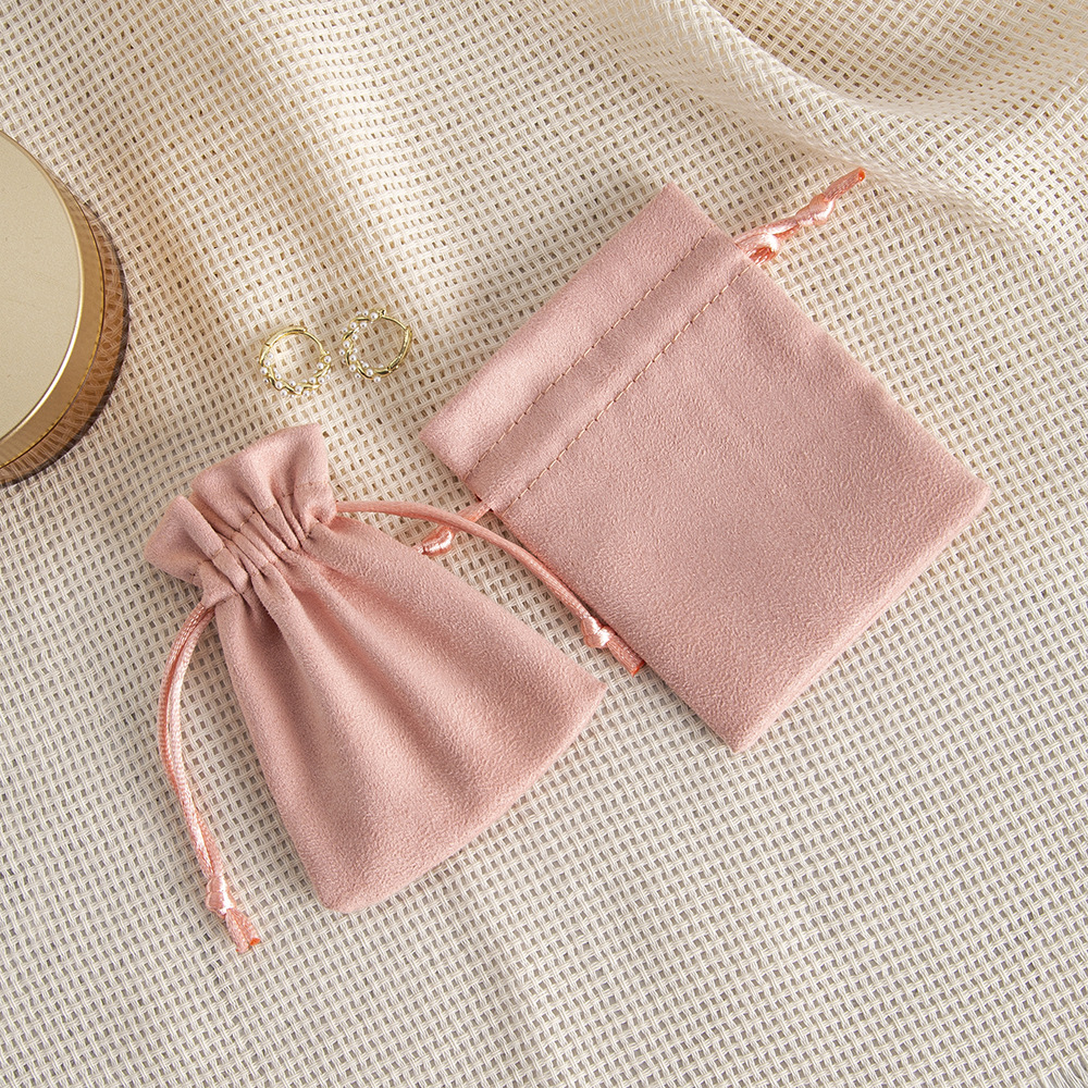 Simple Style Style 1 Piece Cloth Simple Style Daily Solid Color Jewelry Packaging Bags