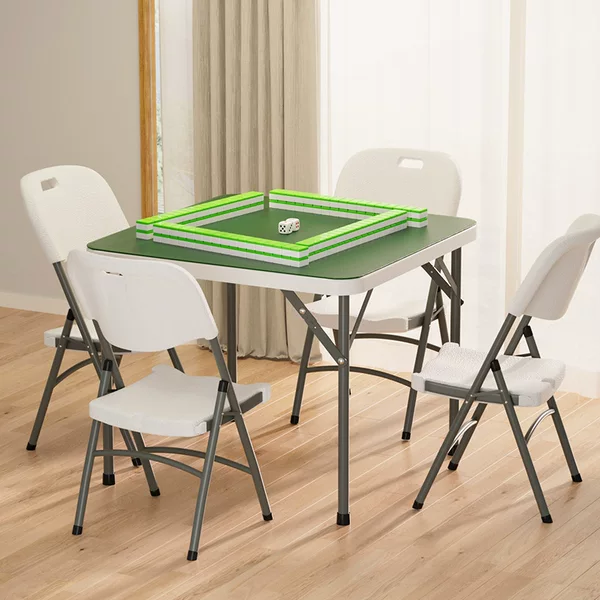 Simple Foldableing Dining Table Small Square Table Mahjong Table Desk Computer Table Portable Foldableing Table