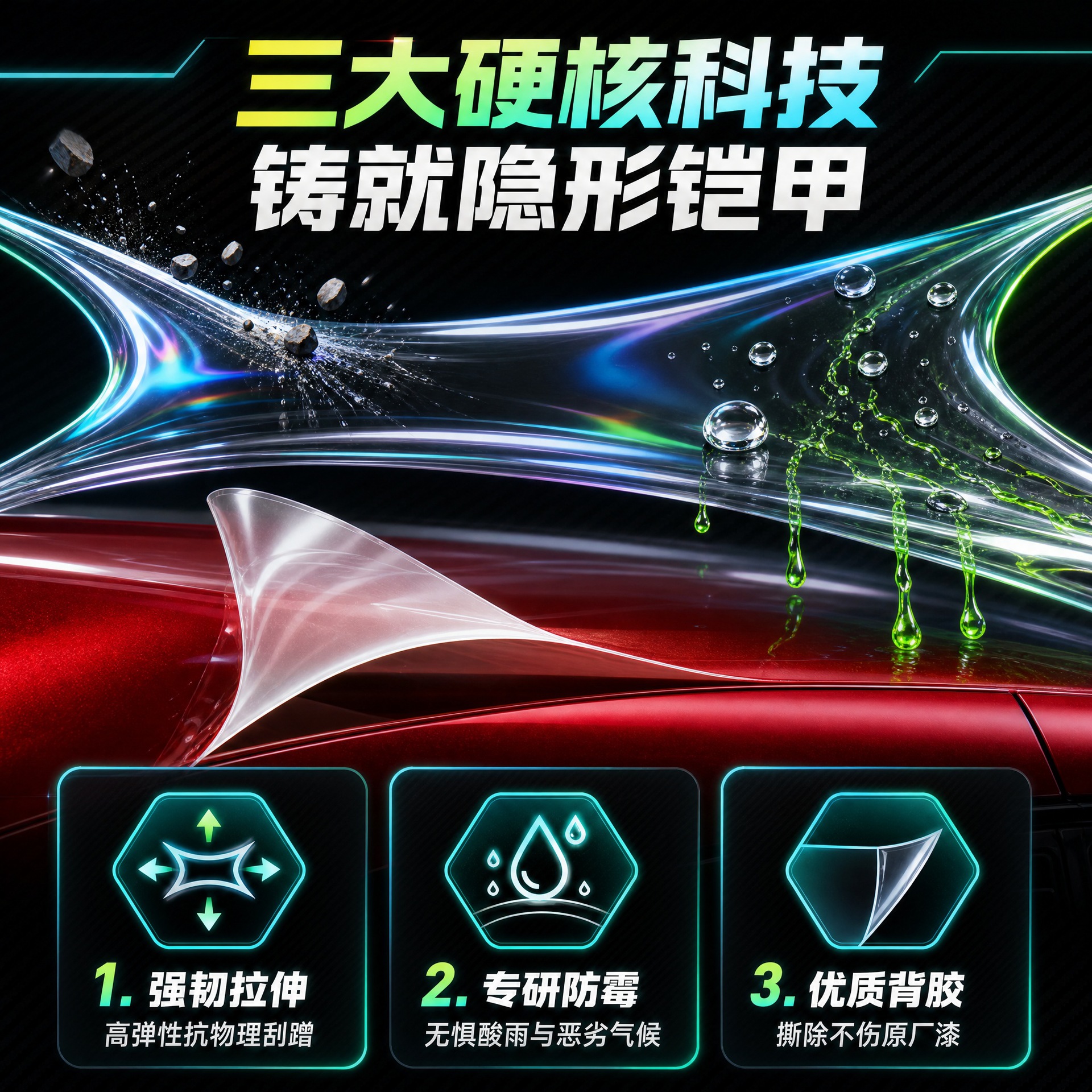 Tpu Color-Changing Film, Car Wrap Film, Full Car Film, Car Glass Film, Car Film, Car Color-Changing Film, Paint Protection Film