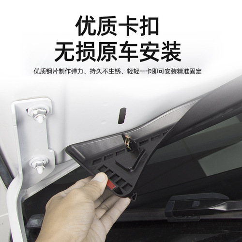 Foreign trade suitable for Tesla front hood water retaining strip modely/3 cross-border card deduction water retaining seal strip wholesale