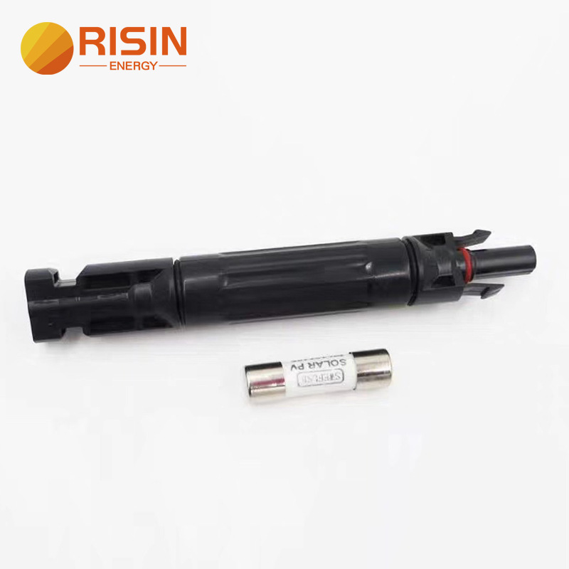 TUV 1000V太阳能光伏保险丝连接器带内联保险丝32A