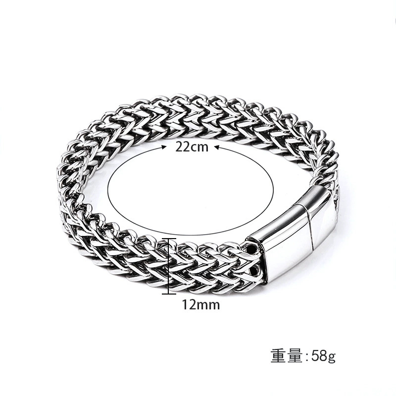 Аксессуар, мужской магнитный браслет из нержавеющей стали, AliExpress, европейский стиль
