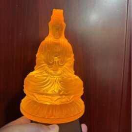 琉璃佛像地藏王菩萨 观音图片 千佛殿琉璃小佛像批量生产