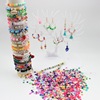 Jewelry, set, ceramics, beads, suitable for import, 56 colors, boho style, 28 cells