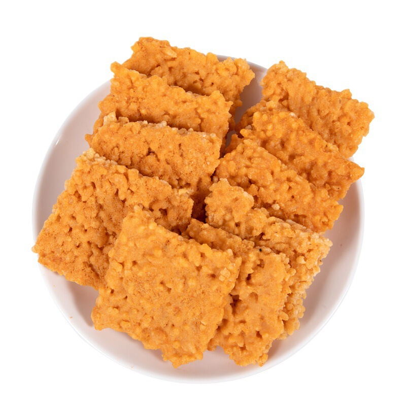 蟹黄锅巴网红零食小吃咸蛋黄味糯米安徽产休闲食品小包装整箱蟹|undefined