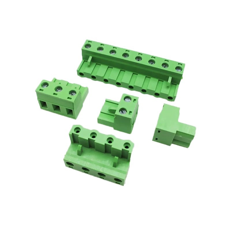PCB插拔式接线端子MX2EDGK-7.62MM弯针直针接插件接线柱厂家直销