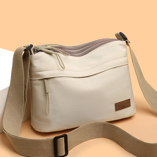 Nylon shoulder bag, universal waterproof handheld one-shoulder bag