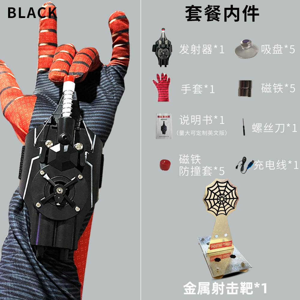 Objetivo ordinario negro + metal