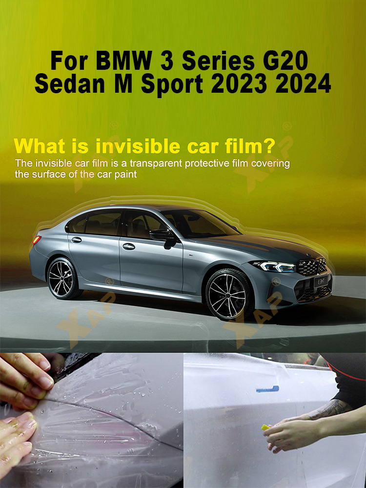 Cross-border exclusive for BMW 3 Series G20 invisible paint protective film to prevent scratches and brighten