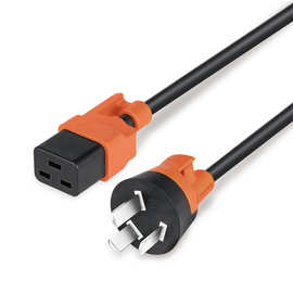 包尔星克 UPS服务器电源线三芯铜C19带插头三插16A大功率机房