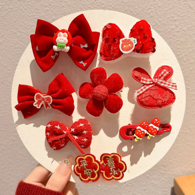 Peel de peluche para niños BB clip clip de peluche clip lateral para niñas lindas niñas toque de pelo para bebés