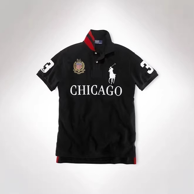 Summer New Style Polo Shirt with Embroidered Collar, Large Size, Casual, Breathable, Men's Short-Sleeved T-Shirt, Available in Multiple Colors