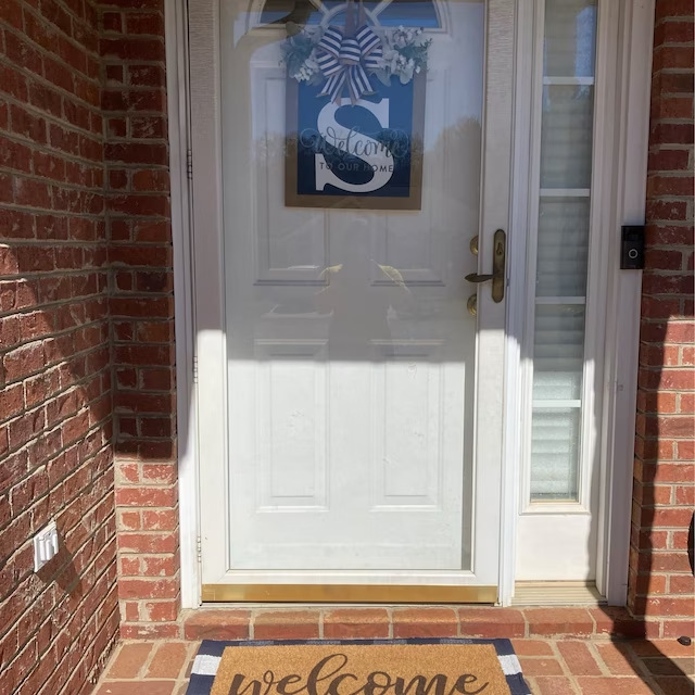 Nuevo producto transfronterizo 26 letras inglesas personalizado puerta de entrada decoración puerta colgante Decoración Accesorios artesanías de madera colgante