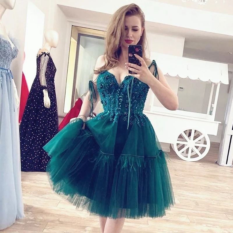 Foreign trade original small dress Amazon heavy Handmade Cocktail party dress 2021 formal dress banquet host dress