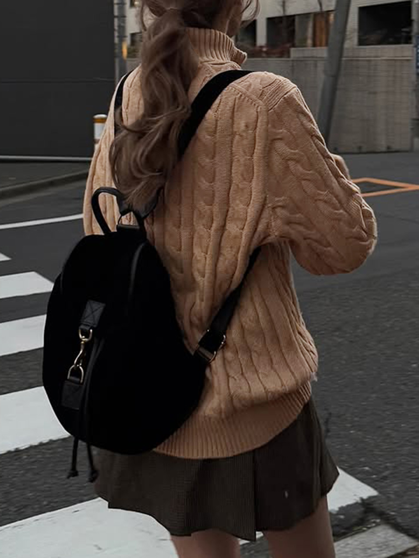 Kaikuo transfronterizo Europa y Estados Unidos vacaciones ocio de moda suéter de cuello alto ropa de mujer otoño y invierno 2025 estación independiente de Amazon