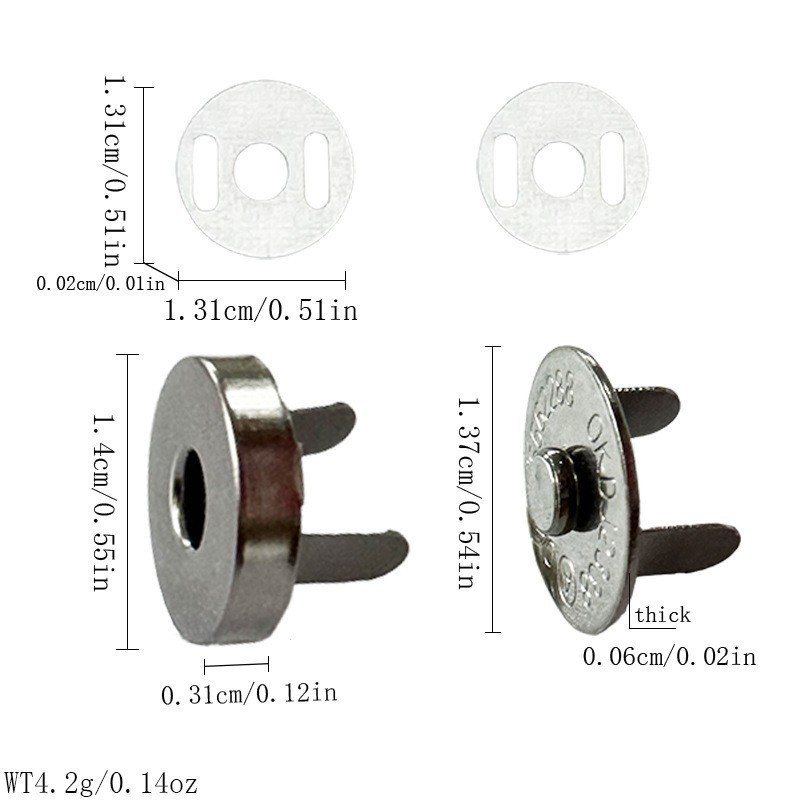 メーカー直供梅型磁石ボタン手縫い式梅の磁気ボタンボタン10mm 14mm 18mmボタン|undefined