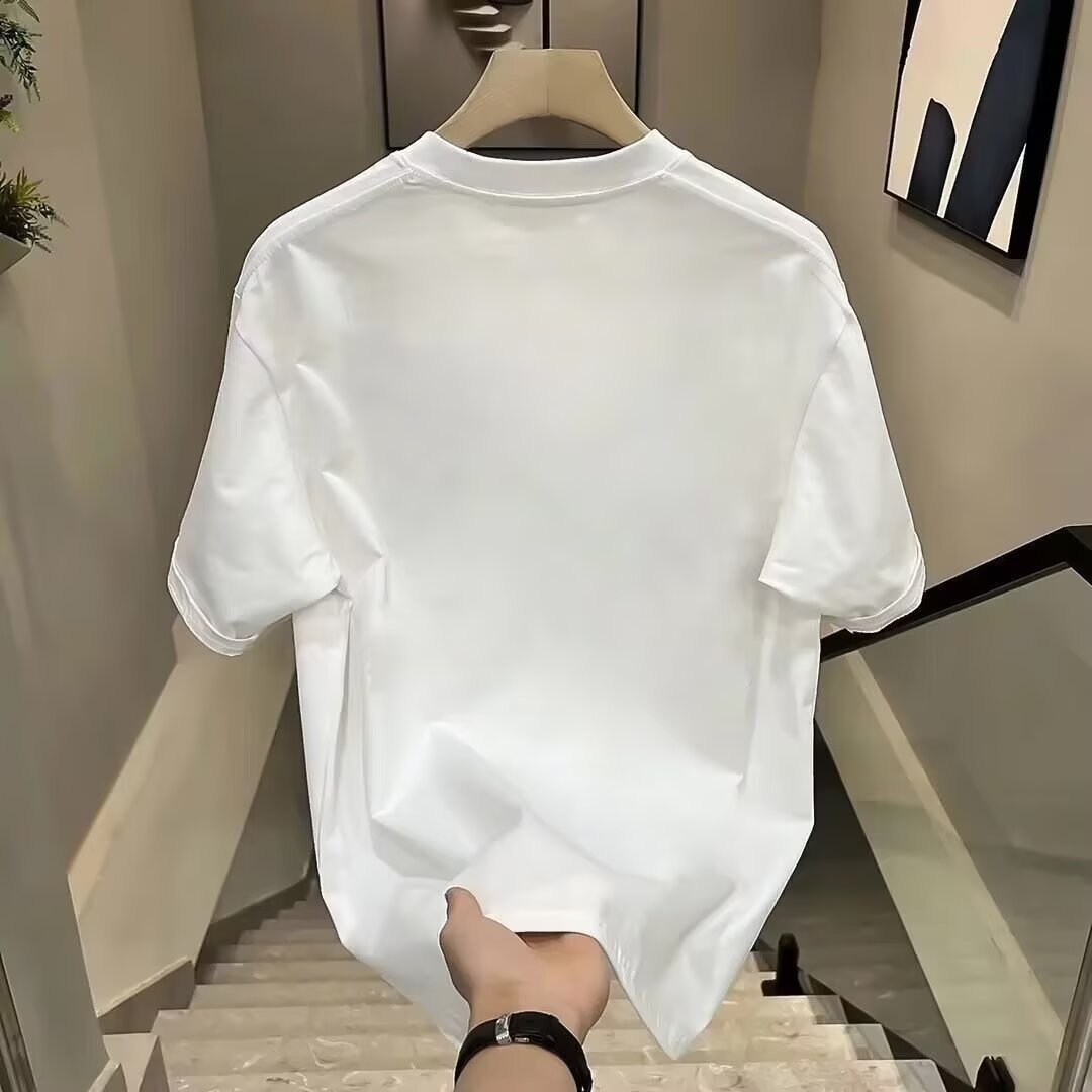 Men's Round Neck T-shirt For Men Premium High End Half Sleeve_voghion.com