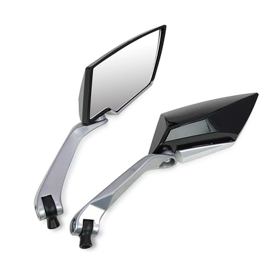 Motorcycle rearview mirror Aluminum Rod Universal Reversing
