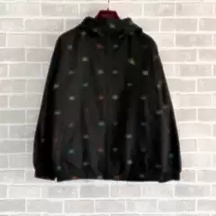 Nanyou High-Quality g Family 25Ss Autum New Double-Letter Colorful All-Print Jacquard Loose and Versatile Jacket for Men