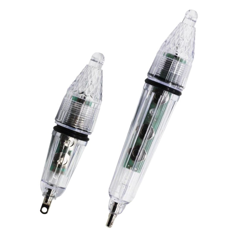 Pesca en el mar de agua dulce universal 16,5 cm lámpara de agua profunda lámpara de pesca lámpara de calamar lámpara de pesca de cinco colores lámpara de pesca