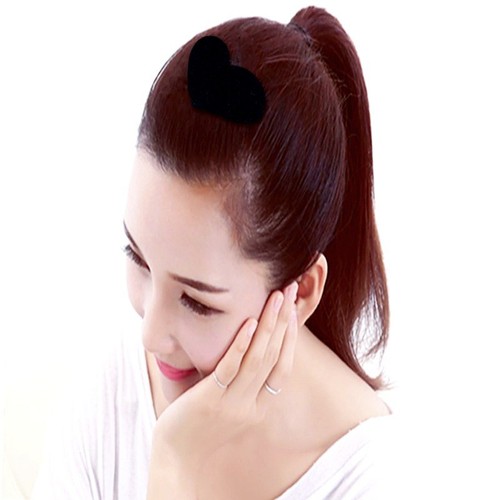 Scattered hair clips, head-adhesive magic hair stickers for ladies and girls, forehead hair accessories with Velcro