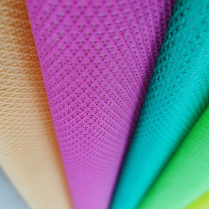 现货彩色十字纹堪培拉 一字纹坎培拉 PP丙纶箱包鞋材包装无纺布