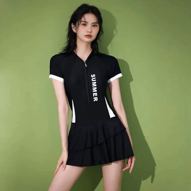 Summer sports swimwear for swimming, fitted
