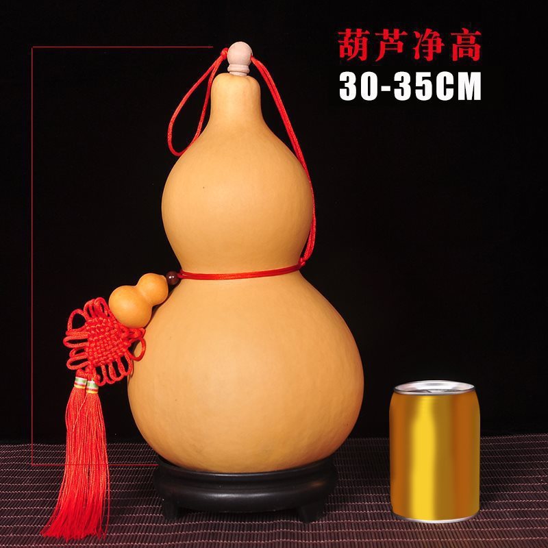 天然葫芦挂件家居饰品特大葫芦摆件带龙头店铺室内悬挂文玩小葫芦|undefined