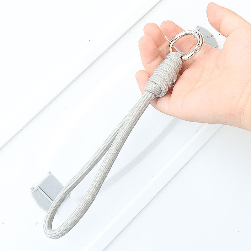 卸売新しい編まれた結び目携帯電話ストラップショート紛失防止ウォーターカップリストストラップ多用途ドーパミンジュエリーストラップ|undefined