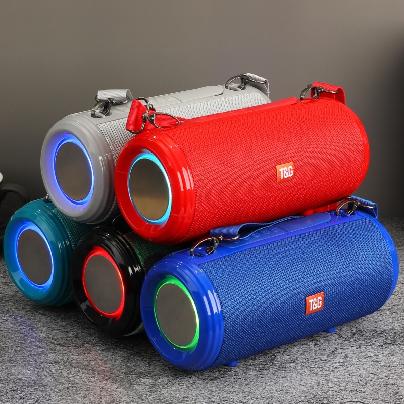 Transfronterizo TG537 altavoces Bluetooth batería de tela portátil subwoofer inalámbrico creativo tarjeta de regalo de audio Bluetooth