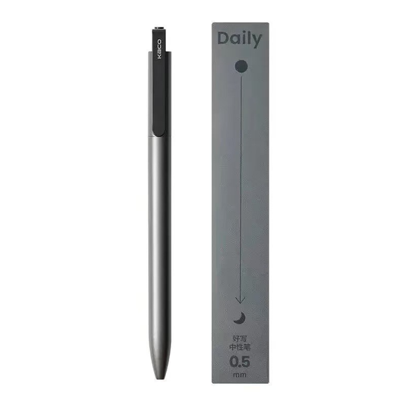 Envío gratis Kaco Chuxin Lingyue Jingdian Presione el bolígrafo de góner Examen de estudiante Cepillo Pen Set Colección al por mayor image 39